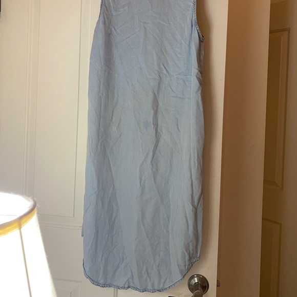 Sleeveless Denim duster - Picture 2 of 8